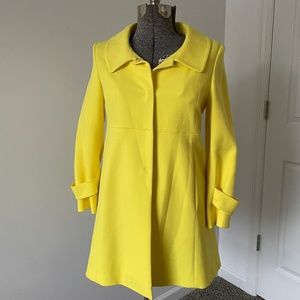 Ann Taylor Bright Yellow Spring Jacket XS